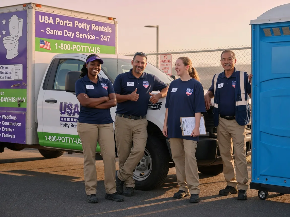 Porta Potty Rental company in Green Lake, WI